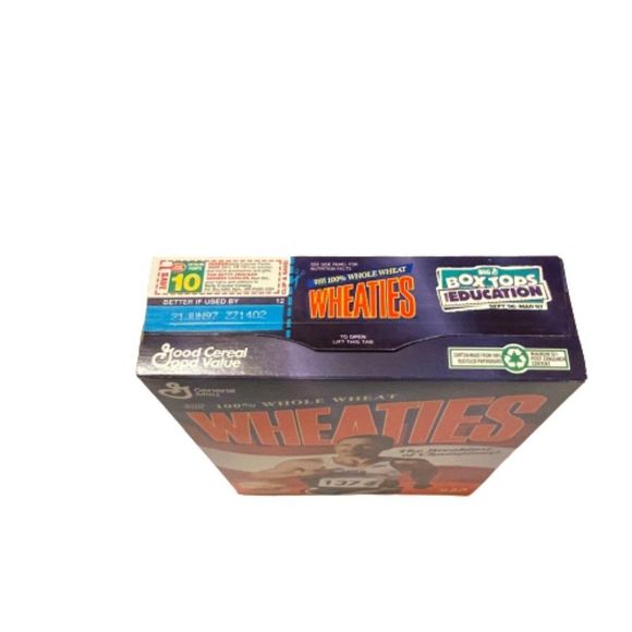 🆕1996 Olympics General Mills Dan O'Brien Wheaties Sealed Cereal Box - Picture 6 of 6